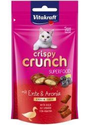 VITAKRAFT CAT CRISPY CRUNCH SUPERFOOD DLA KOTA z kaczką i aronią