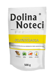 DOLINA NOTECI PREMIUM BOGATA W KURCZAKA saszetka dla psa