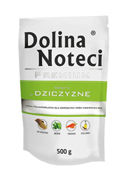 DOLINA NOTECI PREMIUM BOGATA W DZICZYZNĘ saszetka dla psa