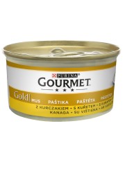 GOURMET GOLD MOKRA KARMA DLA KOTA mus z kurczakiem