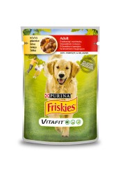 FRISKIES MOKRA KARMA DLA PSA - z wołowiną i marchewką w galaretce