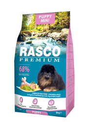 RASCO PREMIUM PUPPY MINI KARMA DLA SZCZENIĄT RAS MAŁYCH