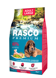 RASCO PREMIUM ADULT LARGE KARMA DLA PSÓW RAS DUŻYCH