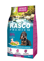 RASCO PREMIUM SENIOR MINI / MEDIUM KARMA DLA STARSZEGO PSA