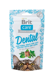 BRIT CARE CAT SNACK DENTAL DENTYSTYCZNY PRZYSMAK DLA KOTA