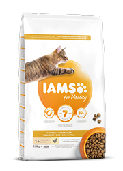 IAMS FOR VITALITY HAIRBALL CONTROL KARMA DLA KOTA