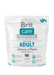 BRIT CARE GRAIN FREE ADULT SALMON & POTATO