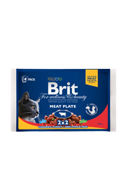 BRIT PREMIUM CAT MEAT PLATE SASZETKI DLA KOTA