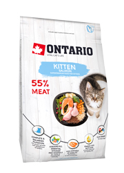 ONTARIO CAT KITTEN KARMA DLA KOCIĄT - z łososiem