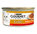 GOURMET GOLD SAUCE DELIGHTS MOKRA KARMA DLA KOTA z wołowiną