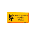 DINGO TABLICZKA OSTRZEGAWCZA - Niech prędkość będzie z Tobą