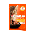 IAMS CAT DELIGHTS MOKRA KARMA DLA KOTA - z kurczakiem i indykiem