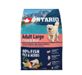 ONTARIO ADULT LARGE 7 FISH AND RICE HYPOALERGICZNA KARMA DLA PSÓW RAS DUŻYCH