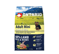 ONTARIO ADULT MINI LAMB AND RICE HYPOALERGICZNA KARMA DLA PSÓW RAS MAŁYCH