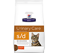 HILLS PRESCRIPTION DIET FELINE URINARY DISSOLUTION S/D SUCHA KARMA DLA KOTA