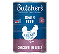 BUTCHERS ORIGINAL CHICKEN IN JELLY KARMA DLA PSA z kurczakiem i wątróbką w galaretce