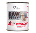 VET EXPERT RAW PALEO BEEF MONOPROTEIN KARMA DLA PSA wołowina