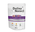 DOLINA NOTECI PREMIUM JUNIOR BOGATA W WĄTRÓBKĘ Z KRÓLIKA saszetka dla szczeniąt