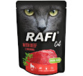 RAFI CAT MOKRA KARMA Z WOŁOWINĄ saszetka dla kota