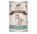 NATURAL TRAIL FAMILY CAT MOKRA KARMA DLA KOTA z indykiem kaczką i łososiem