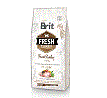 BRIT FRESH ADULT FIT / SLIM INDYK I ZIELONY GROSZEK KARMA DLA PSA