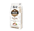 BRIT FRESH ADULT FIT / SLIM INDYK I ZIELONY GROSZEK KARMA DLA PSA