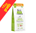 BRIT CARE SUSTAINABLE ADULT MEDIUM CHICKEN INSECT KARMA DLA PSA 12+2 kg gratis