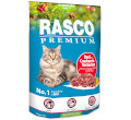 RASCO PREMIUM CAT STERILISED KARMA DLA KOTA - z wołowiną żurawiną i nasturcją 2 kg