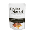 DOLINA NOTECI PREMIUM DANIE Z ŁOSOSIA Z MARCHEWKĄ I RYŻEM saszetka dla małego psa