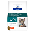 HILLS PRESCRIPTION DIET FELINE W/D DIGESTIVE WEIGHT MANAGEMENT SUCHA KARMA DLA KOTA