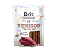 BRIT JERKY SNACK VENISON PROTEIN BAR PRZYSMAKI DLA PSA