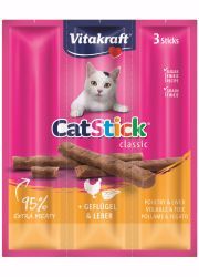 VITAKRAFT CAT STICK MINI KABANOSY DLA KOTA z drobiem i wątróbką