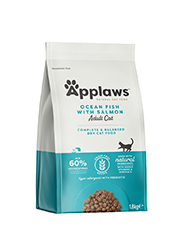 APPLAWS DRY CAT RYBY OCEANICZNE I ŁOSOŚ KARMA DLA KOTÓW