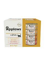 APPLAWS CAT CHICKEN SELECTION MIX SMAKÓW W BULIONIE