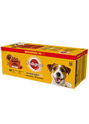 PEDIGREE SASZETKI Z MOKRĄ KARMĄ DLA PSA - zestaw