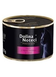 DOLINA NOTECI PREMIUM FILET Z PIERSI INDYKA W SOSIE puszka dla kota