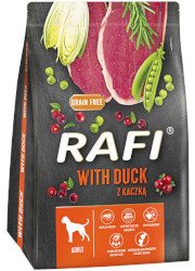 RAFI SUCHA KARMA Z KACZKĄ dla psa