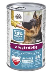 FRENDI MOKRA KARMA DLA PSA z wątróbką