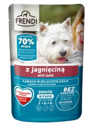 FRENDI MOKRA KARMA DLA PSÓW RAS MAŁYCH z jagnięciną