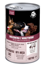 PET REPUBLIC MOKRA KARMA DLA PSA z wołowiną i warzywami