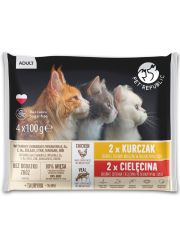 PET REPUBLIC MOKRA KARMA DLA KOTA z kurczakiem i cielęciną