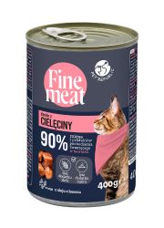 FINE MEAT MOKRA KARMA DLA KOTA danie z cielęciny