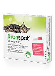 DRONSPOT KROPLE NA PASOŻYTY DLA KOTA