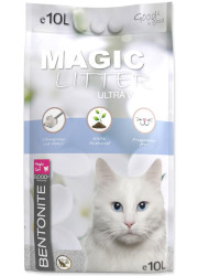 MAGIC LITTER ULTRA WHITE BENTONITOWY ŻWIREK DLA KOTA bezzapachowy