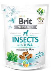 BRIT CARE CRUNCHY CRACKER INSECT / TUNA PRZYSMAK DLA PSA