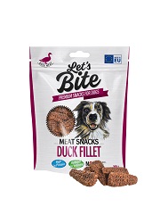 BRIT LETS BITE MEAT SNACKS PRZYSMAKI DLA PSA z filetami kaczki