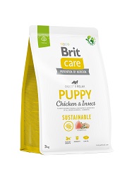 BRIT CARE SUSTAINABLE PUPPY CHICKEN INSECT KARMA DLA SZCZENIAKA