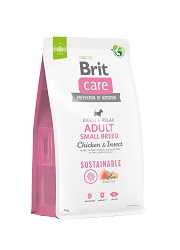 BRIT CARE SUSTAINABLE ADULT SMALL CHICKEN INSECT KARMA DLA PSA