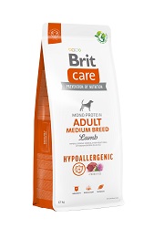 BRIT CARE HYPOALLERGENIC ADULT MEDIUM LAMB KARMA DLA PSA