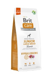 BRIT CARE HYPOALLERGENIC JUNIOR LARGE LAMB KARMA DLA SZCZENIAKA